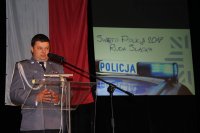 Zdjęcie z uroczystości Święta Policji w Rudzie Śląskiej - foto : UM